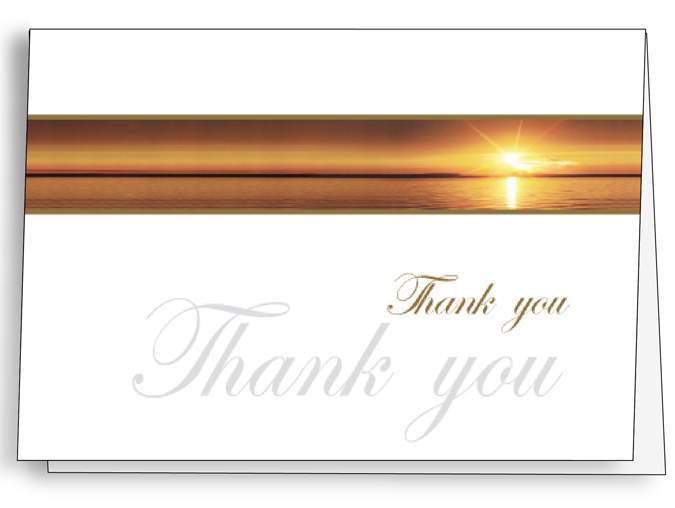Horizon <br>Acknowledgement Cards <br>25 per box