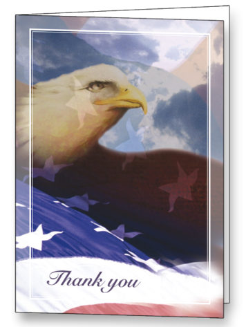 Patriotic <br>Acknowledgement Cards <br>25 per box