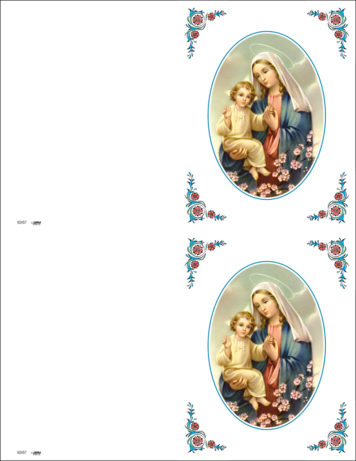 Mary and Child <br>2-up Folders *DISCONTINUED*