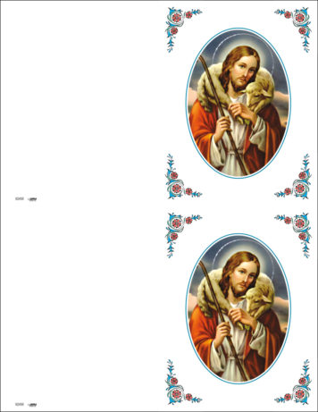 Good Shepherd <br>2-up Folders *DISCONTINUED*
