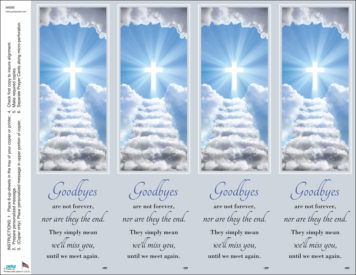 Stairway to Heaven <br>4-up Bookmarks