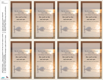 Winds of Heaven <br>Classic 8-up Prayer Cards