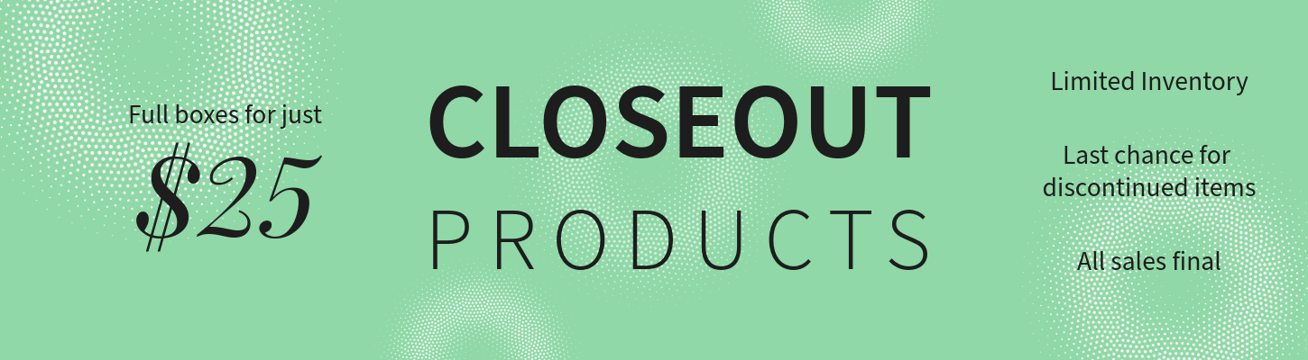 Closeout products