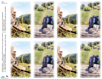Hiking Assortment <br>Classic 8-up Prayer Cards