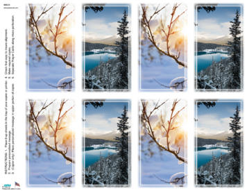 Winter Assortment <br>Classic 8-up Prayer Cards